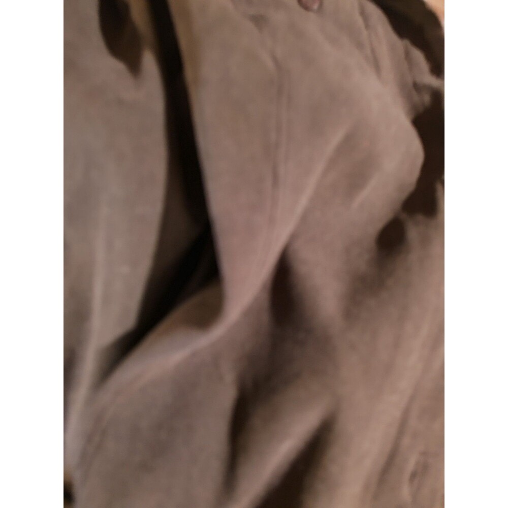 Haggar 2 Piece Faux Suede Pants & Shirt/Jacket w Rhinestone Embellishments SZ 6P - Picture 14 of 14